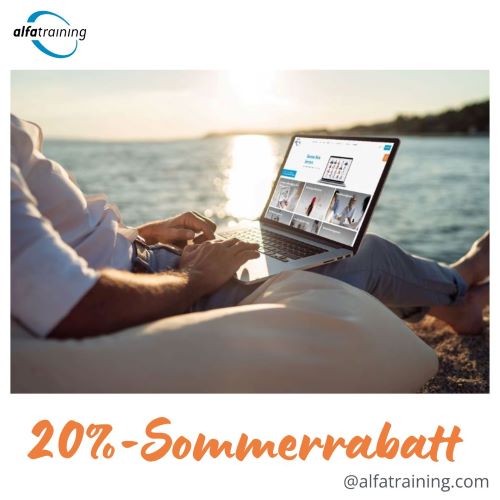 Sommerrabatt bei alfatraining.com