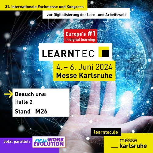 Learntec 2024: alfatraining und alfaview auf der Leitmesse für Bildung in Karlsruhe